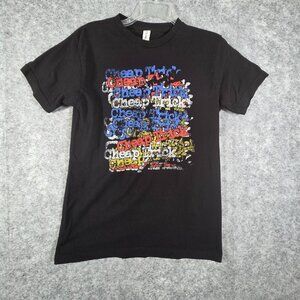 Tultex Cheap Trick Concert T Shirt Men’s Black Size M Band Graphic Tee